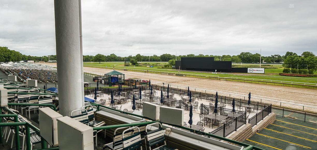 Monmouth Park - Section Clubhouse Box 41 Seat View