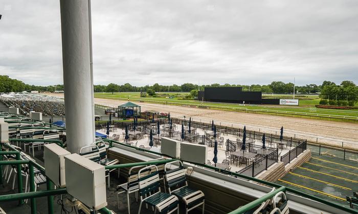 Monmouth Park - Section Clubhouse Box 41 Seat View