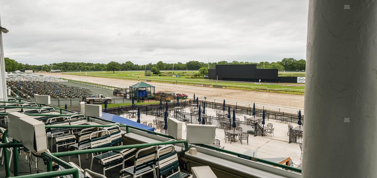 Monmouth Park - Section Clubhouse Box 45 Seat View