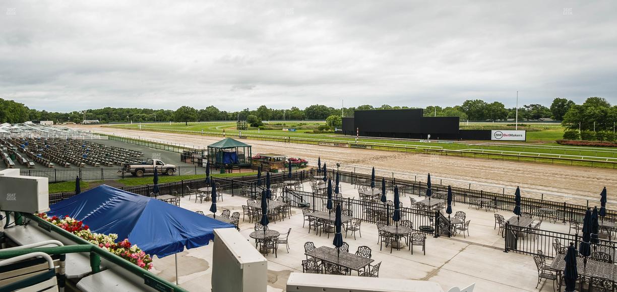 Monmouth Park - Section Clubhouse Box 46 Seat View
