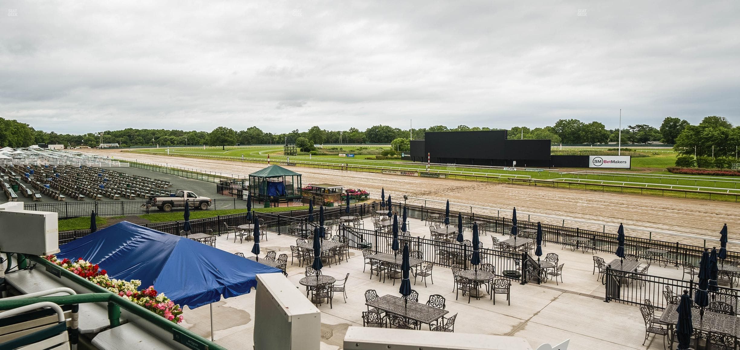 Monmouth Park - Section Clubhouse Box 46 Seat View