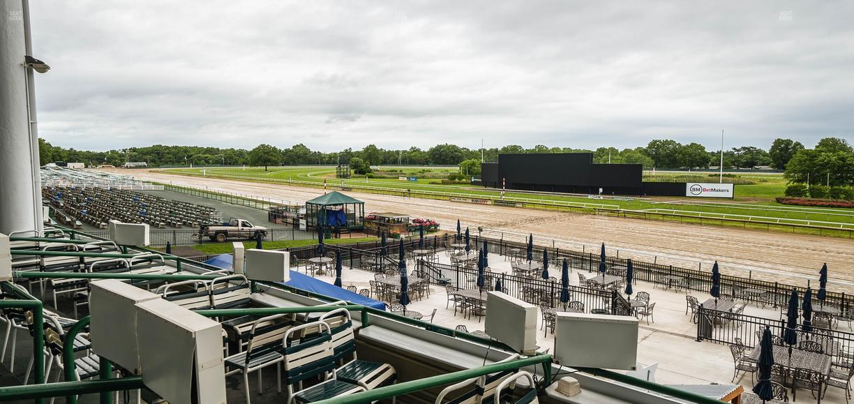 Monmouth Park - Section Clubhouse Box 47 Seat View