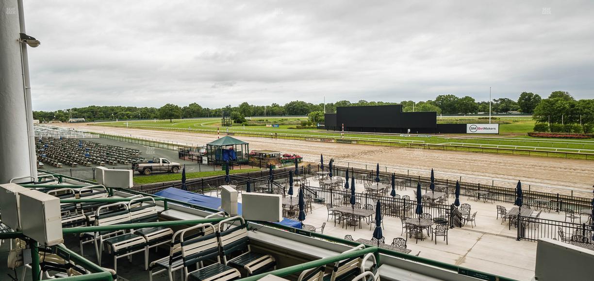 Monmouth Park - Section Clubhouse Box 48 Seat View