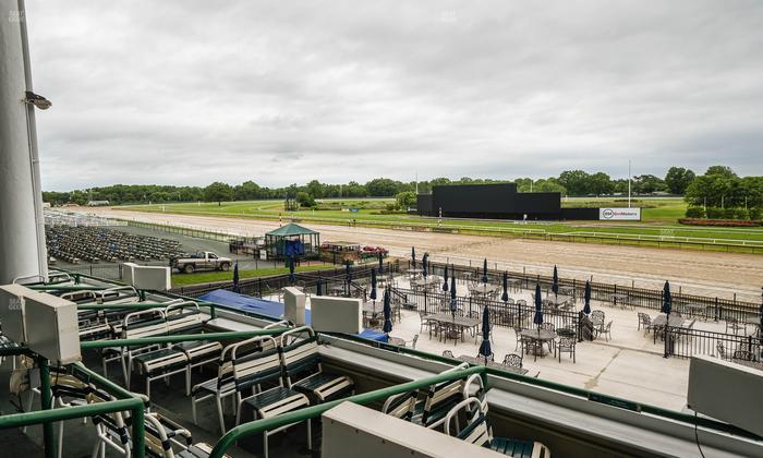 Monmouth Park - Section Clubhouse Box 48 Seat View