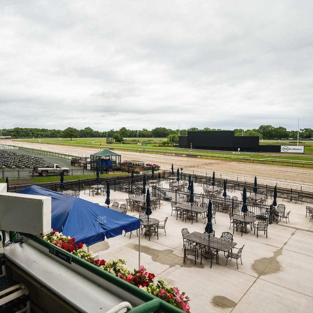 Monmouth Park - Section Clubhouse Box 49 Seat View
