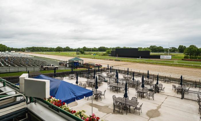 Monmouth Park - Section Clubhouse Box 49 Seat View
