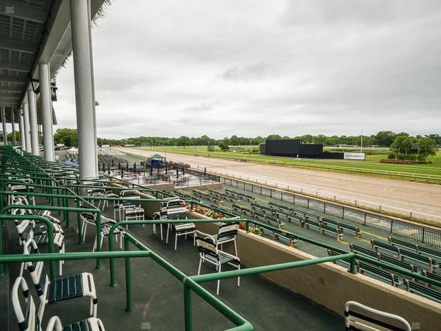 Monmouth Park - Section Clubhouse Box 5 Seat View