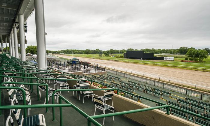 Monmouth Park - Section Clubhouse Box 5 Seat View