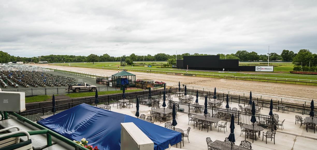 Monmouth Park - Section Clubhouse Box 50 Seat View
