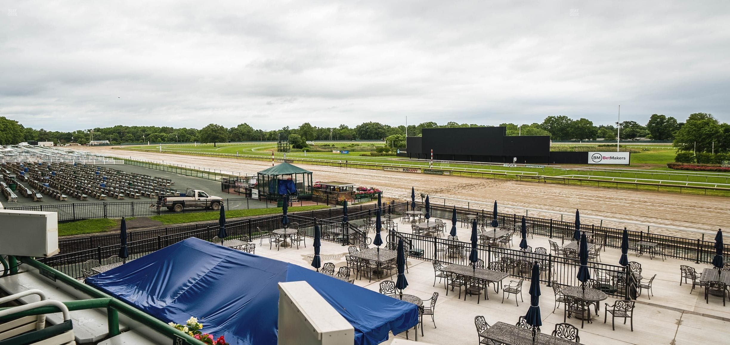 Monmouth Park - Section Clubhouse Box 50 Seat View