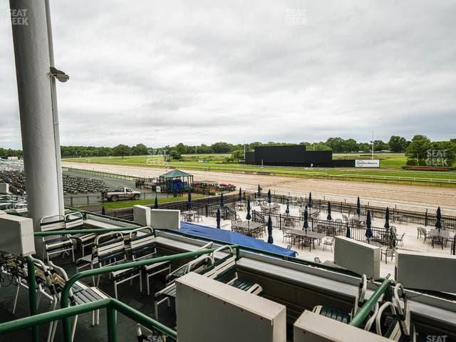 Monmouth Park - Section Clubhouse Box 52 Seat View