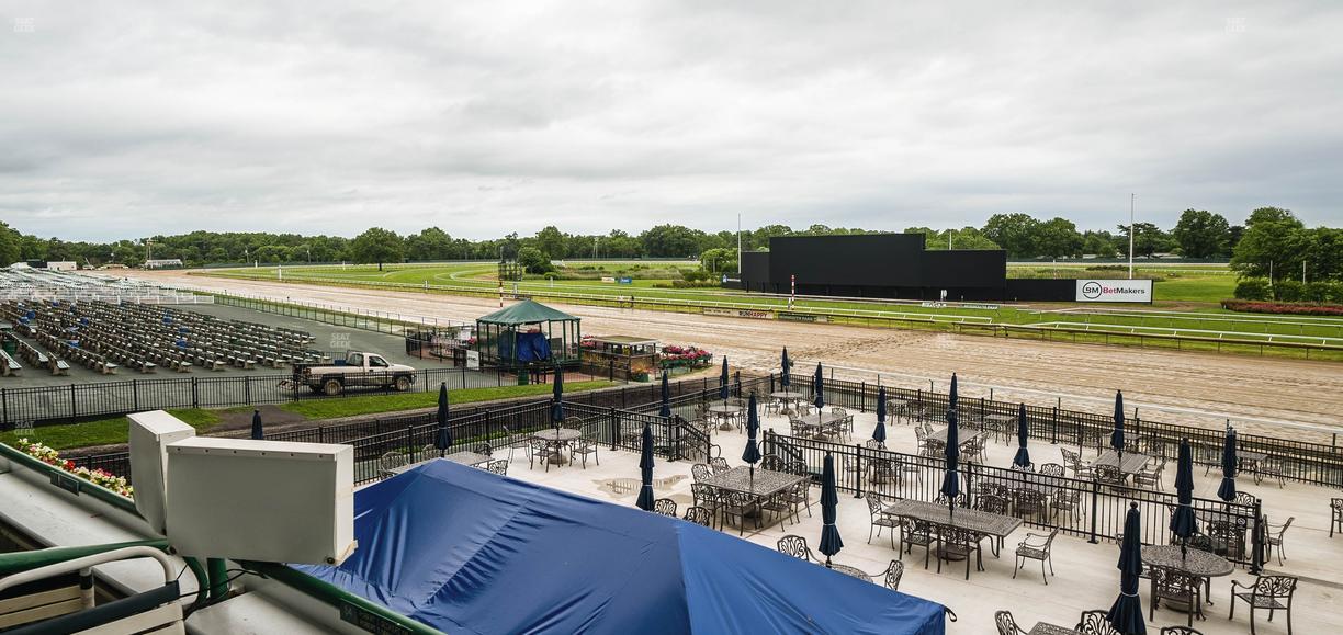 Monmouth Park - Section Clubhouse Box 53 Seat View