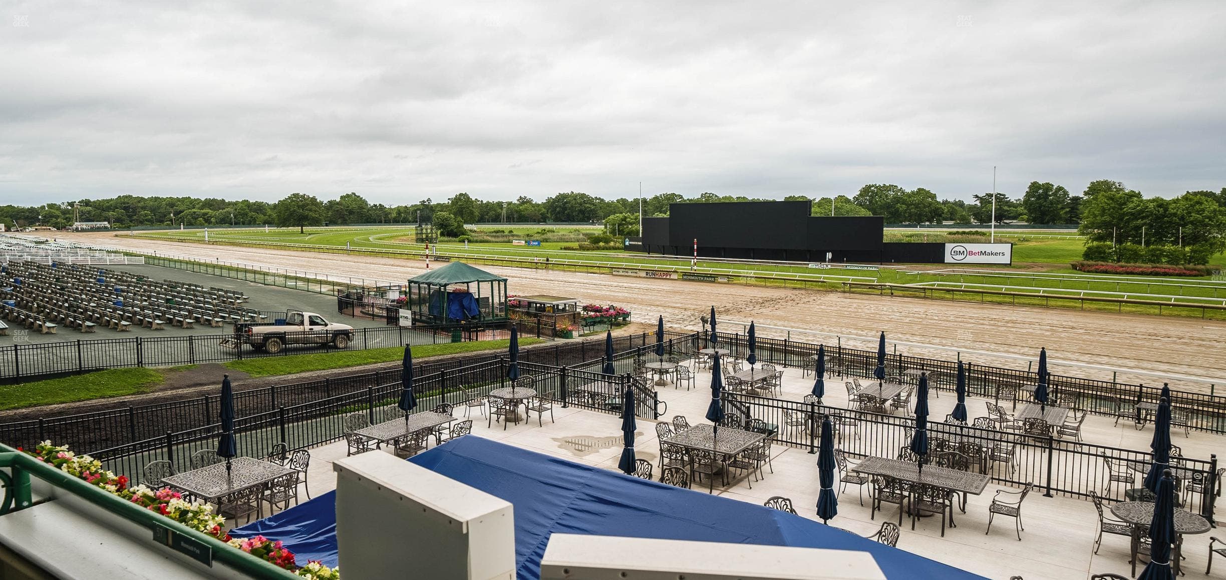 Monmouth Park - Section Clubhouse Box 54 Seat View