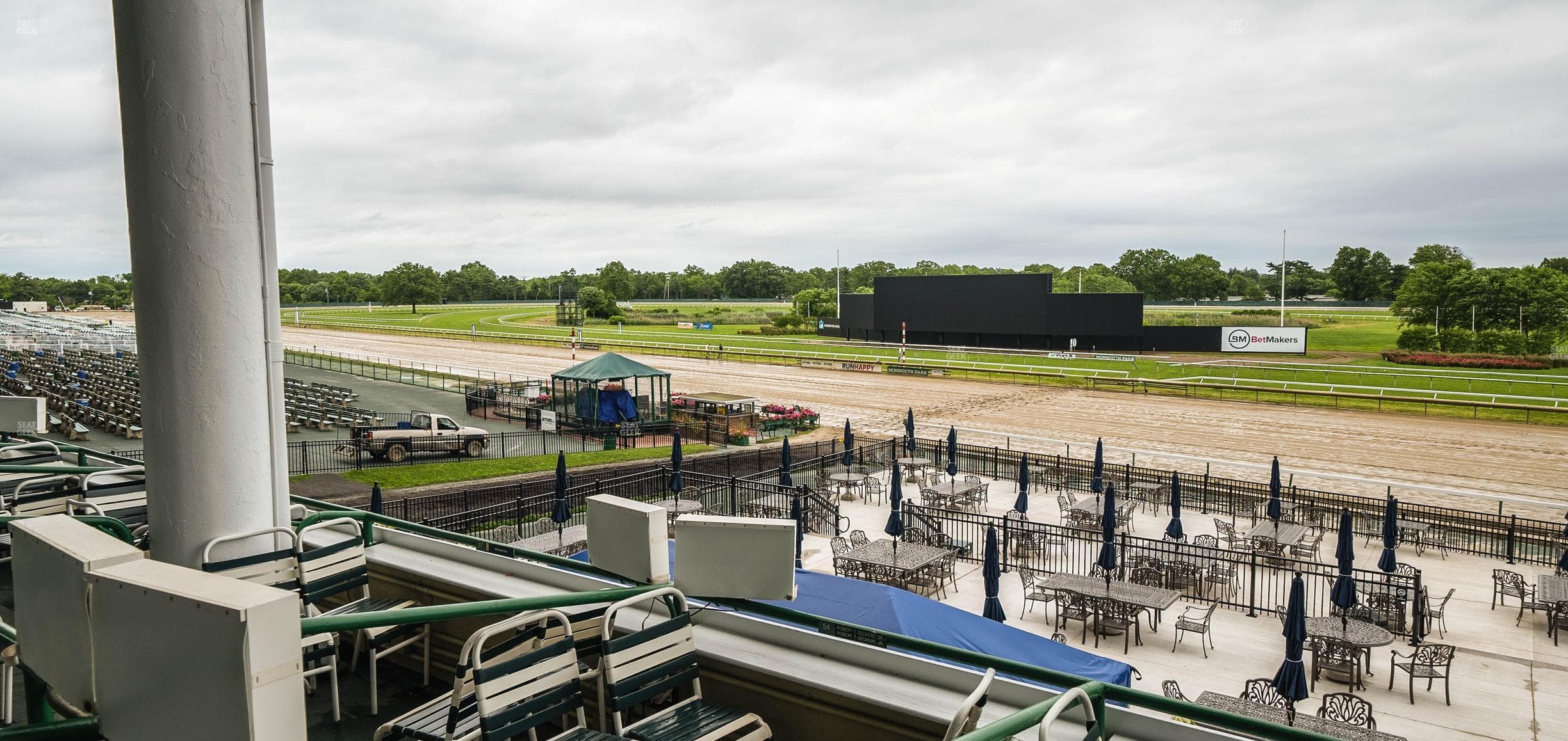 Monmouth Park - Section Clubhouse Box 55 Seat View