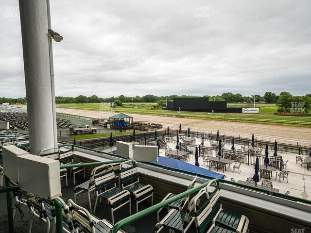 Monmouth Park - Section Clubhouse Box 55 Seat View
