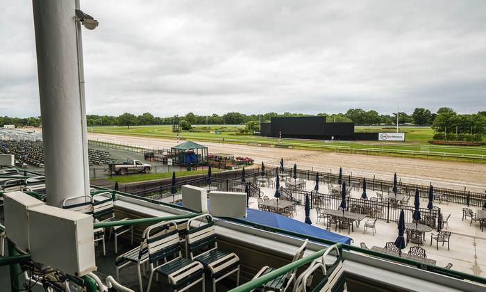Monmouth Park - Section Clubhouse Box 55 Seat View