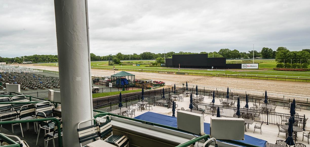 Monmouth Park - Section Clubhouse Box 56 Seat View