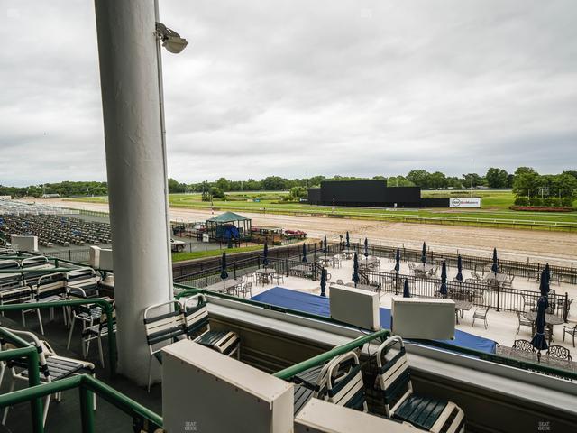 Monmouth Park - Section Clubhouse Box 56 Seat View