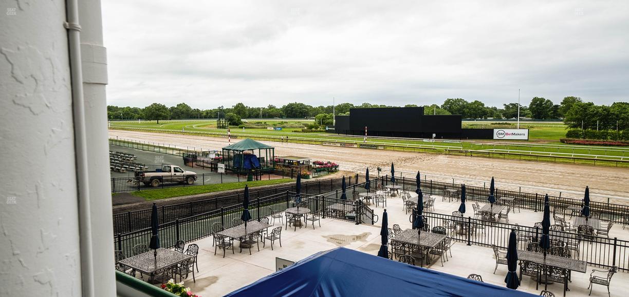 Monmouth Park - Section Clubhouse Box 57 Seat View