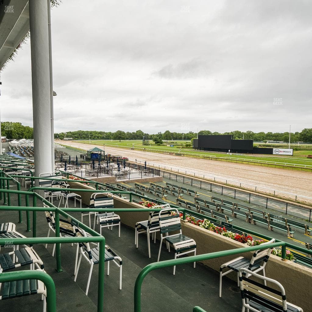 Monmouth Park - Section Clubhouse Box 6 Seat View