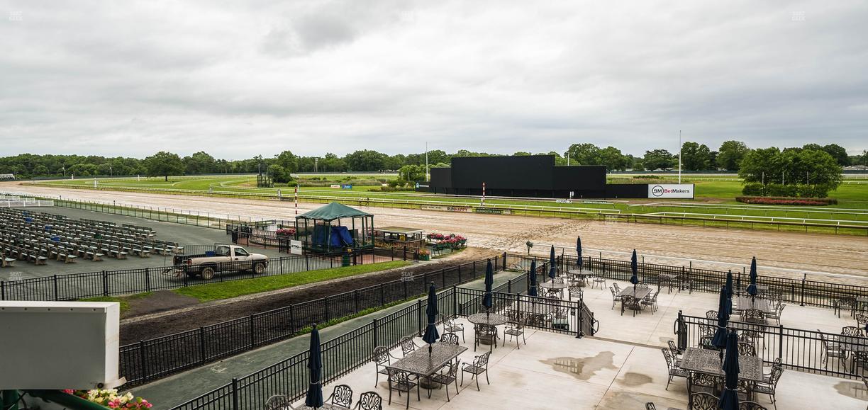 Monmouth Park - Section Clubhouse Box 63 Seat View