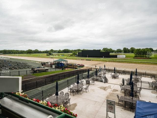 Monmouth Park - Section Clubhouse Box 63 Seat View