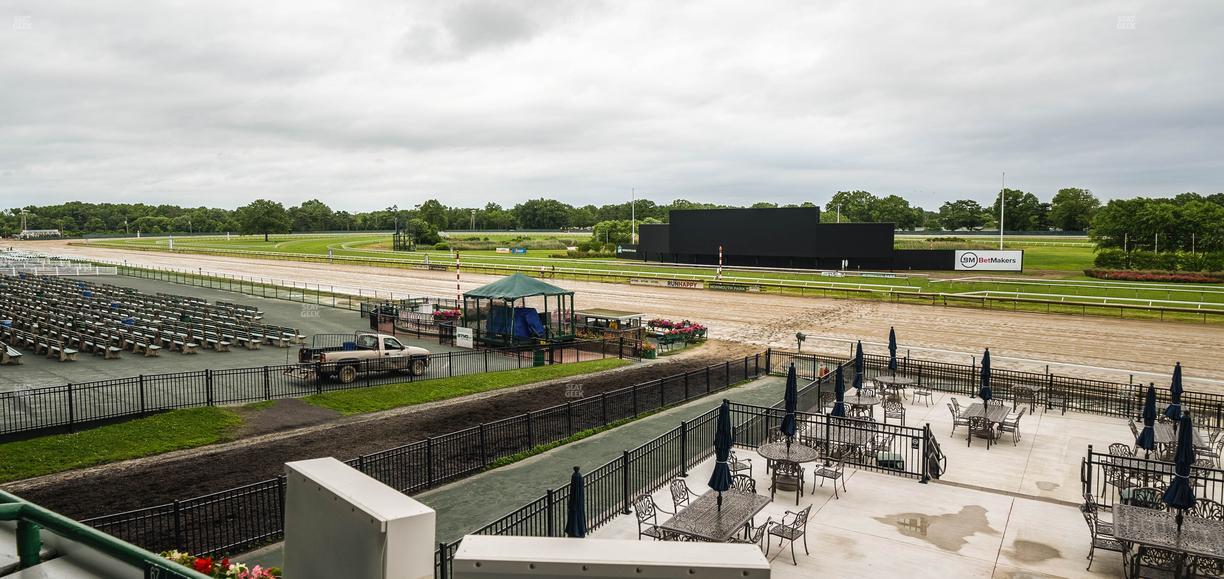 Monmouth Park - Section Clubhouse Box 64 Seat View
