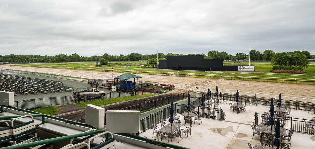 Monmouth Park - Section Clubhouse Box 65 Seat View