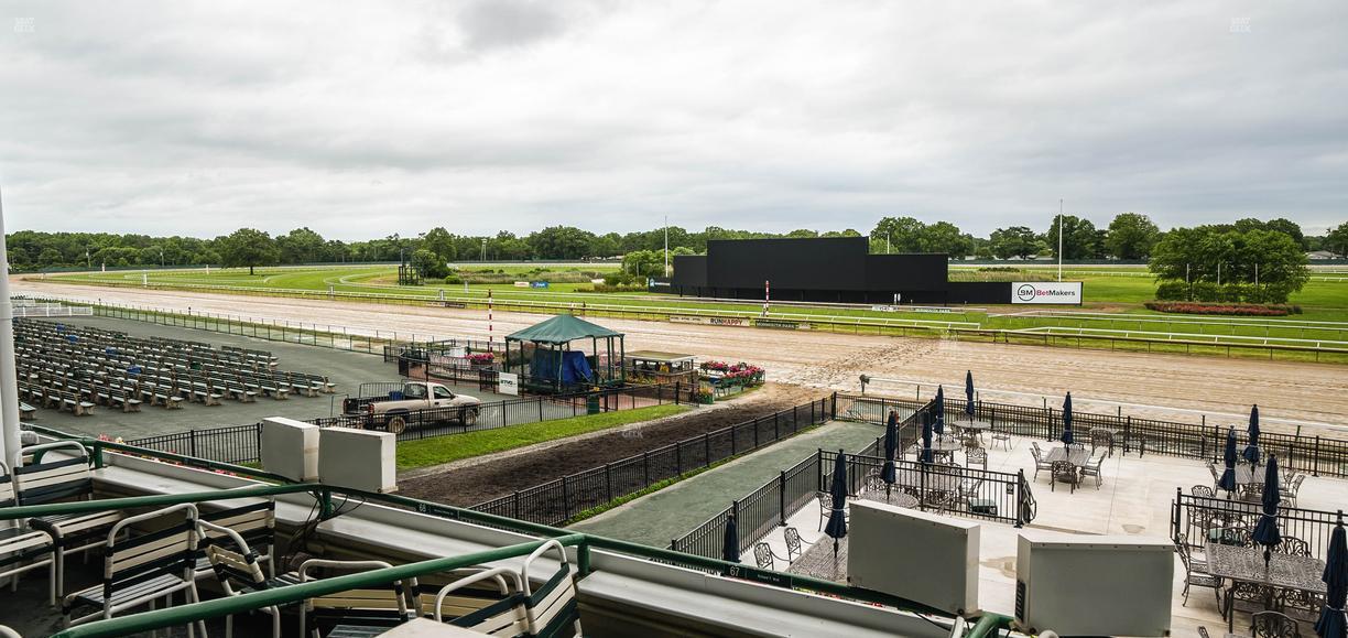 Monmouth Park - Section Clubhouse Box 66 Seat View