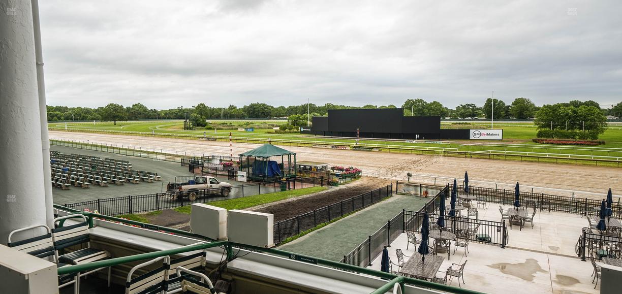 Monmouth Park - Section Clubhouse Box 69 Seat View