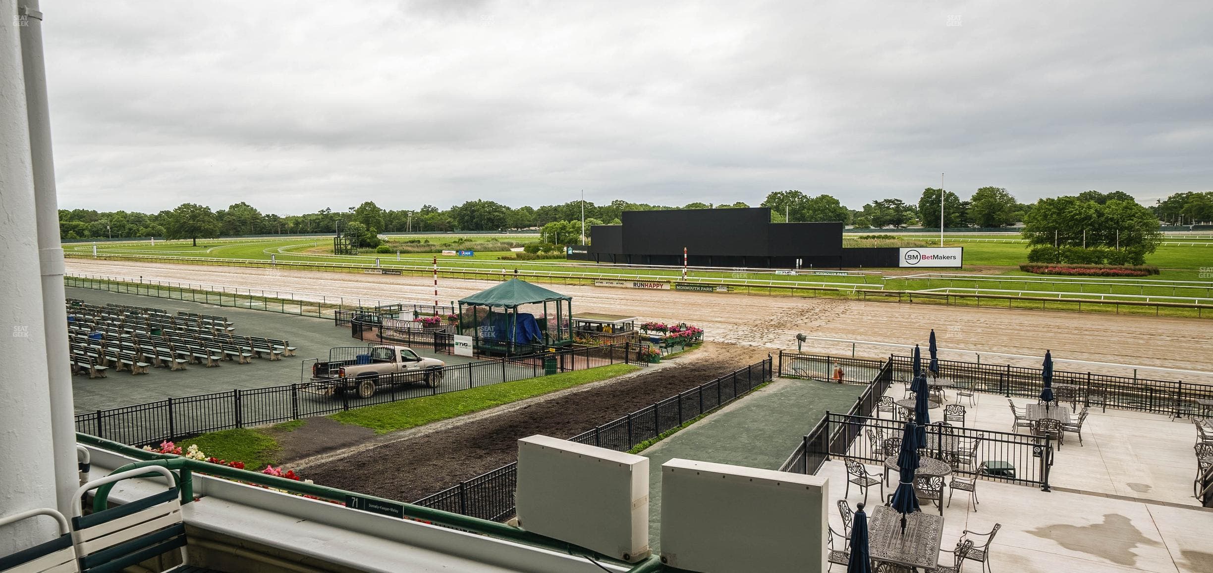 Monmouth Park - Section Clubhouse Box 70 Seat View