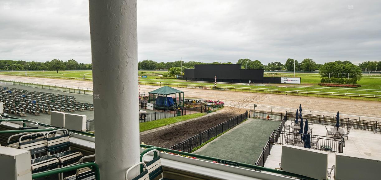 Monmouth Park - Section Clubhouse Box 72 Seat View