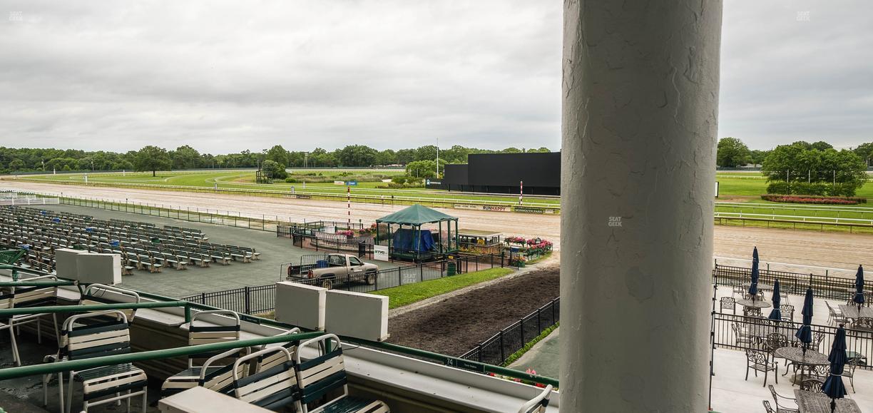 Monmouth Park - Section Clubhouse Box 73 Seat View