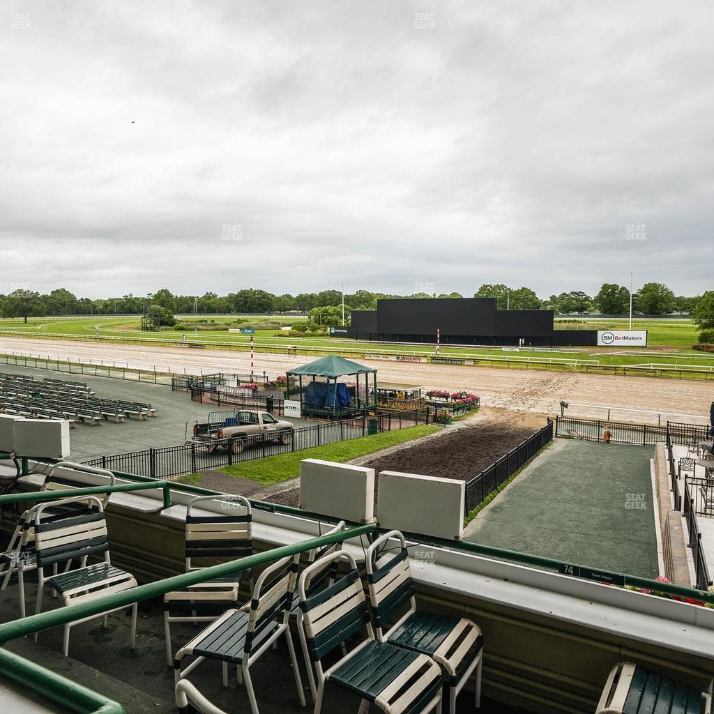 Monmouth Park - Section Clubhouse Box 75 Seat View