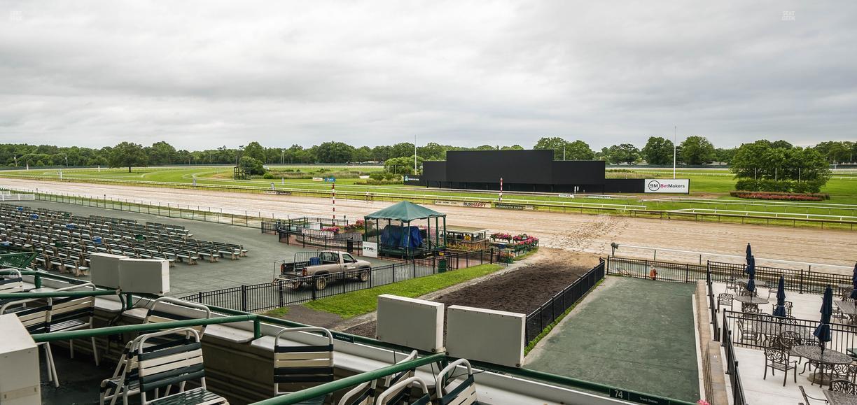 Monmouth Park - Section Clubhouse Box 75 Seat View