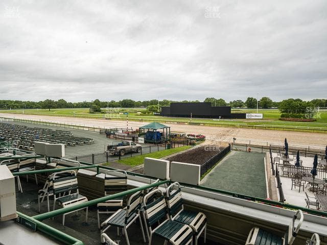 Monmouth Park - Section Clubhouse Box 75 Seat View