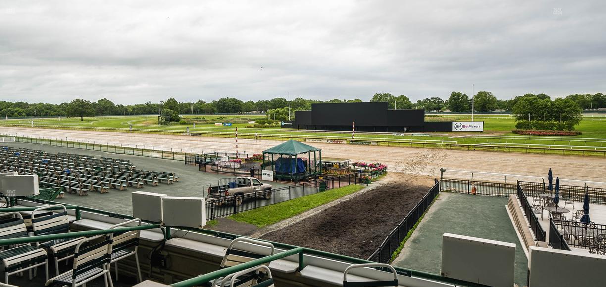 Monmouth Park - Section Clubhouse Box 76 Seat View