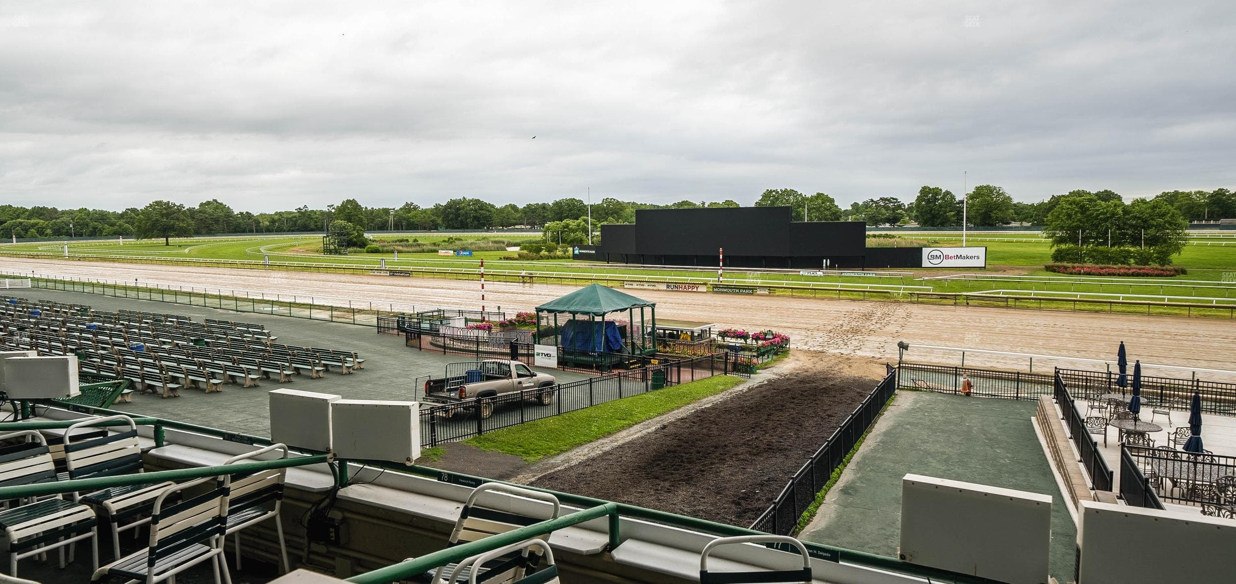 Monmouth Park - Section Clubhouse Box 76 Seat View