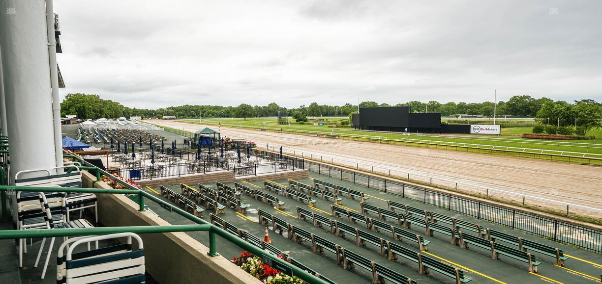 Monmouth Park - Section Clubhouse Box 8 Seat View