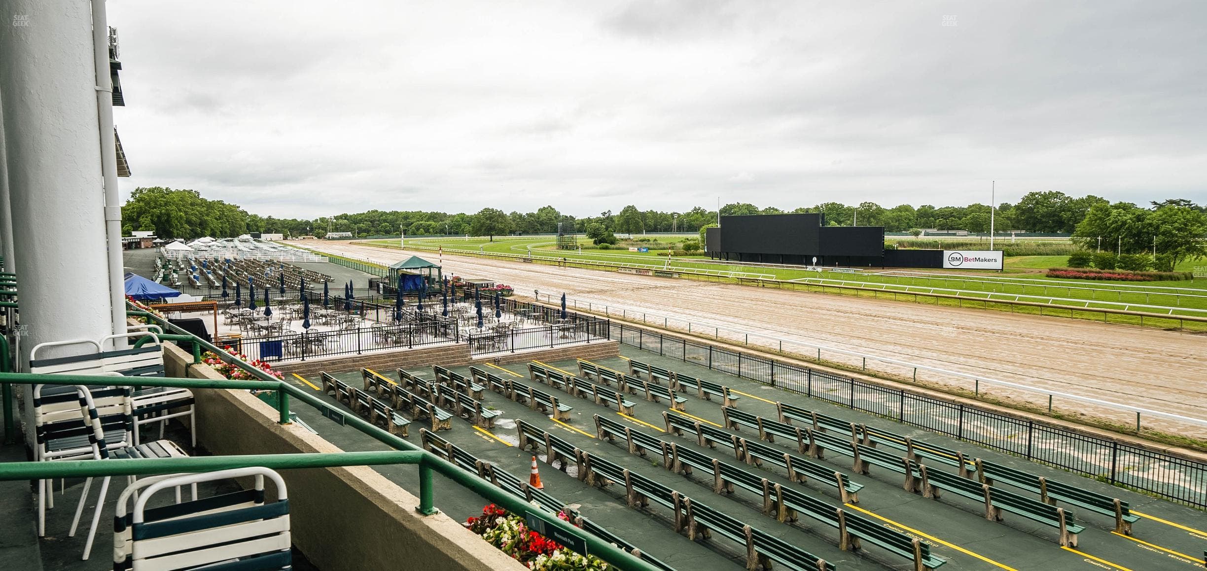 Monmouth Park - Section Clubhouse Box 8 Seat View