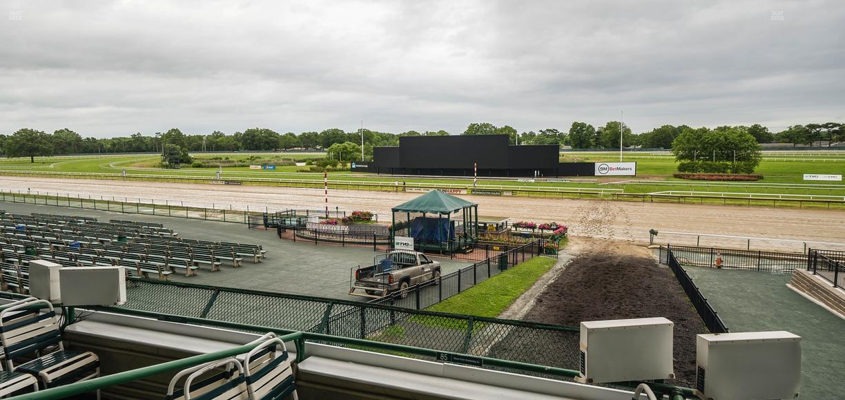 Monmouth Park - Section Clubhouse Box 86 Seat View