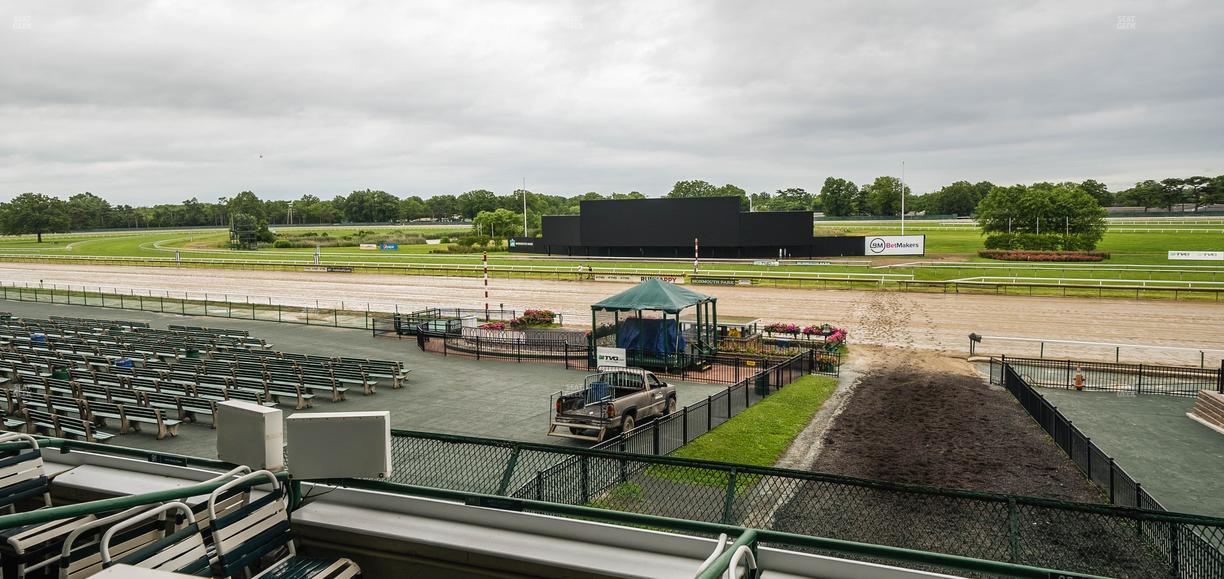 Monmouth Park - Section Clubhouse Box 87 Seat View