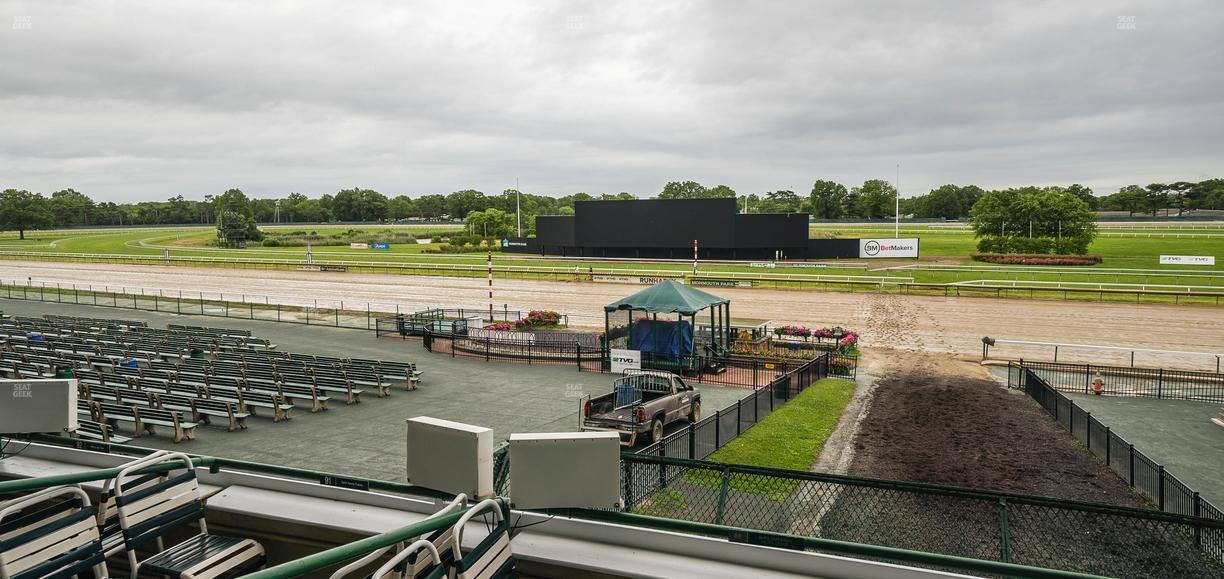 Monmouth Park - Section Clubhouse Box 89 Seat View