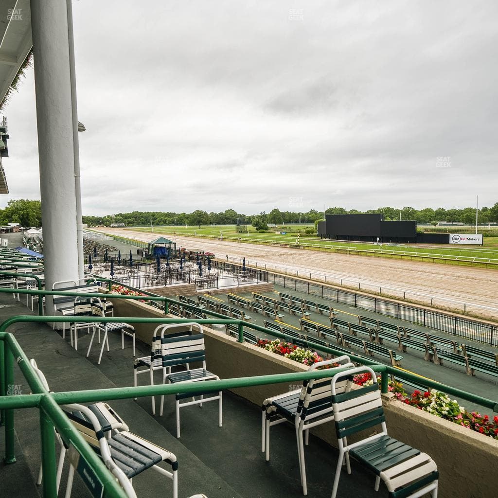 Monmouth Park - Section Clubhouse Box 9 Seat View
