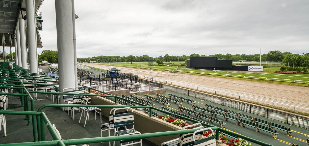 Monmouth Park - Section Clubhouse Box 9 Seat View