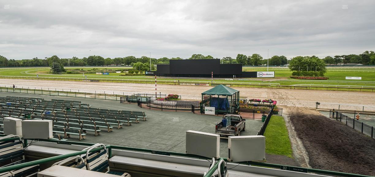 Monmouth Park - Section Clubhouse Box 94 Seat View