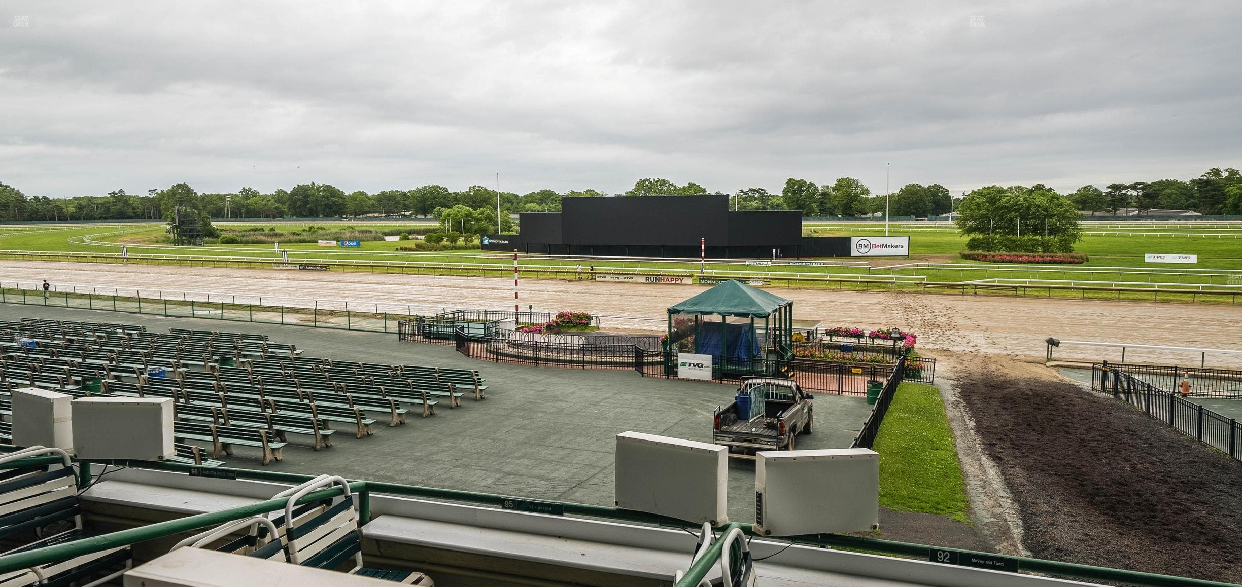 Monmouth Park - Section Clubhouse Box 94 Seat View