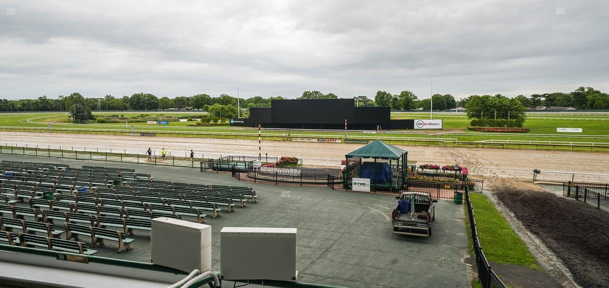 Monmouth Park - Section Clubhouse Box 98 Seat View