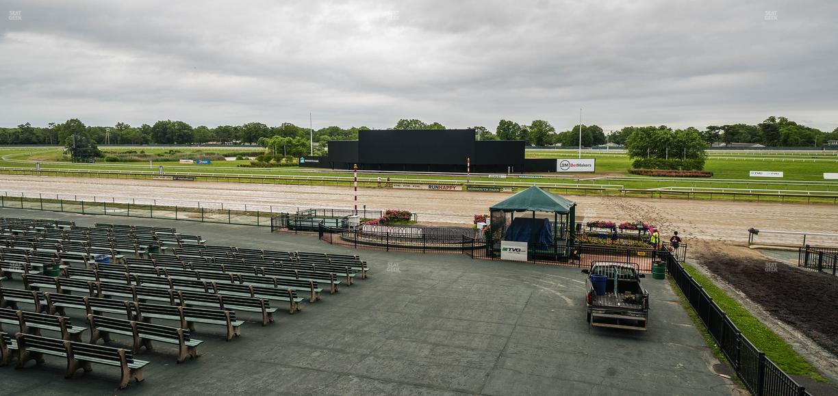 Monmouth Park - Section Clubhouse Box 99 Seat View