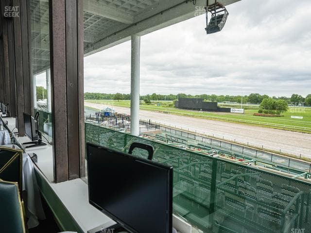 Monmouth Park - Section Dining Club Table 1 Seat View